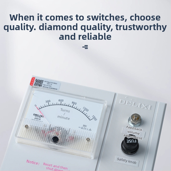 Delixi Electric JD1A rādītāja tipa AC motoru vadības bloks, elektromagnētiska ātruma kontrole, zems spriegums