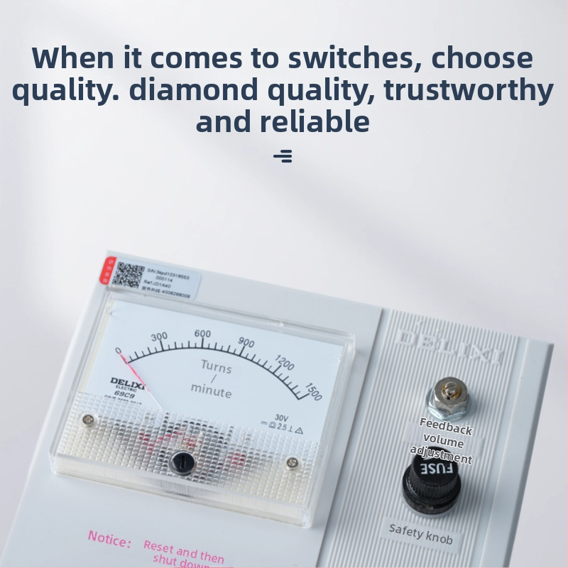 Delixi Electric JD1A rādītāja tipa AC motoru vadības bloks, elektromagnētiska ātruma kontrole, zems spriegums