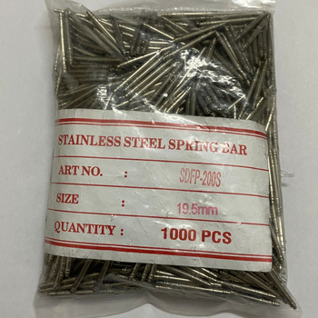 Pin de ceas din oțel, cu suport dublu, diametru 2,0 mm