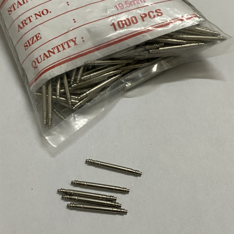 Pin de ceas din oțel, cu suport dublu, diametru 2,0 mm