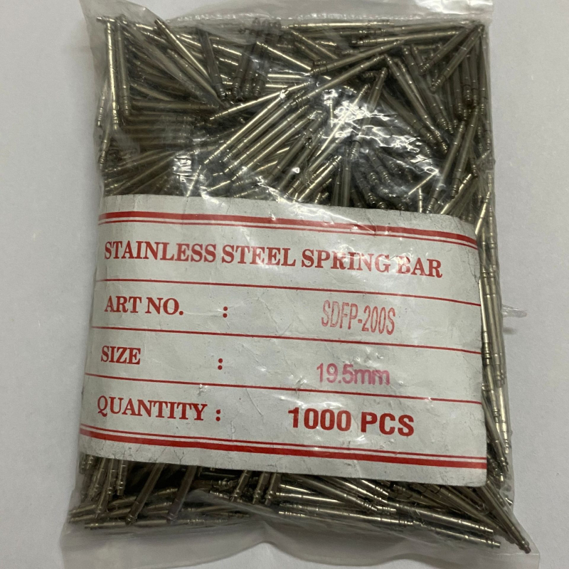 Pin de ceas din oțel, cu suport dublu, diametru 2,0 mm