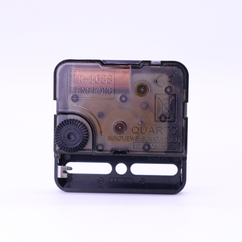 Кварцов механизъм за стенен часовник с HR9403 метални стрелки — безшумен ход, метален корпус, възможност за персонализация