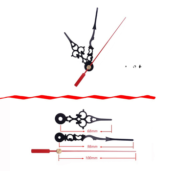 Комплект цветеобразни часовникови стрелки HR9403 със 903-секундна стрелка за стенни часовници, метал, модерен минималистичен стил, HR/Hengrong