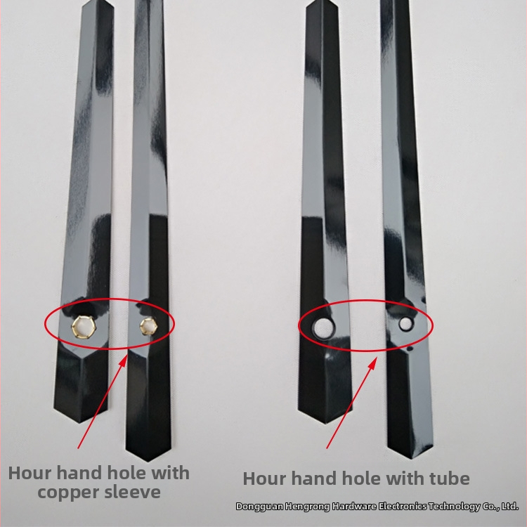 Lillekujuline kellarõng HR9403 koos 903-sekundilise käe seina kellade jaoks, metall, kaasaegne minimalistlik stiil, HR/Hengrong