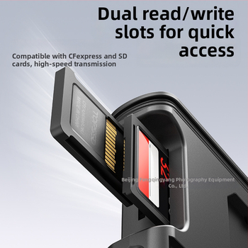 SD-kártya tok X055/X056 — USB-C, USB 3.2 Gen 2, Beépített, Anyag: fém/szilikon