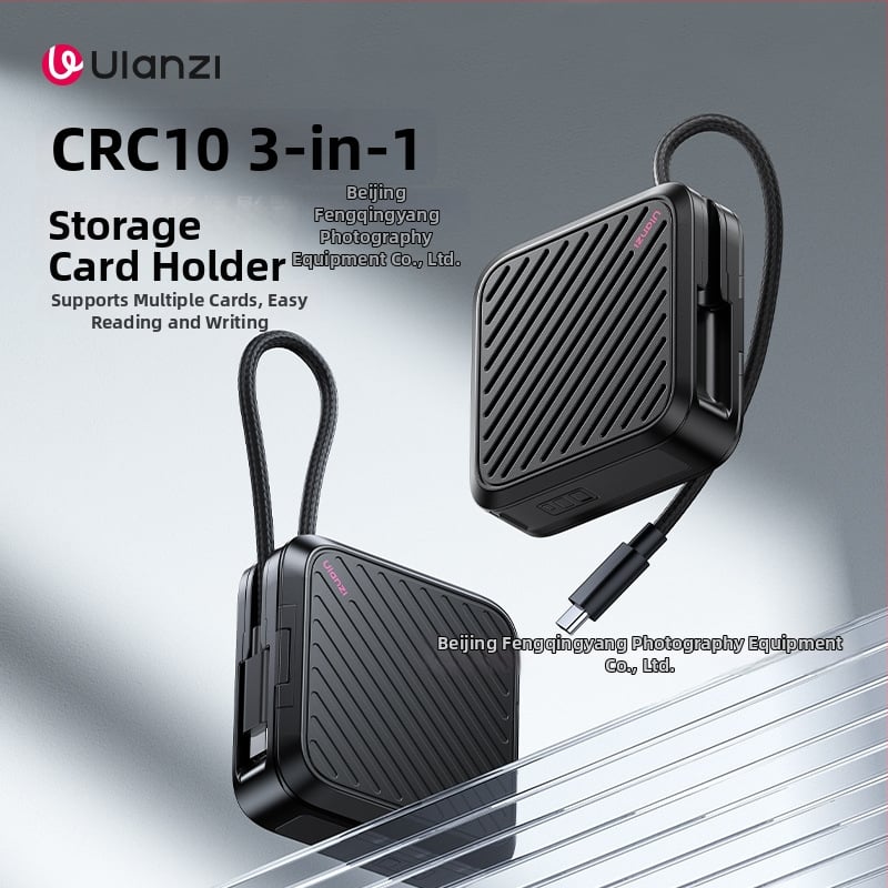 SD-kártya tok X055/X056 — USB-C, USB 3.2 Gen 2, Beépített, Anyag: fém/szilikon