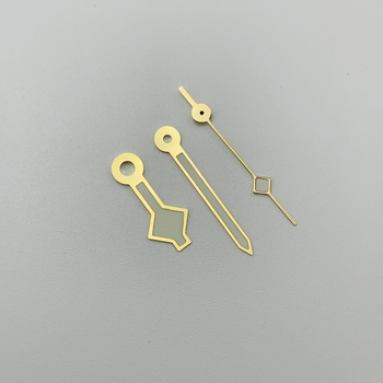 Set de ace pentru ceas cu design de fulă de zăpadă – Luminate, pentru ora, minut și secundă, compatibile cu NH35/NH36, 7S26/7S36, 4R35/4R36 – Toamnă 2024