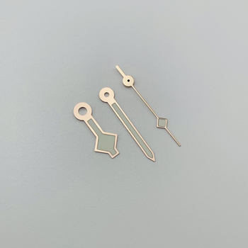 Set de ace pentru ceas cu design de fulă de zăpadă – Luminate, pentru ora, minut și secundă, compatibile cu NH35/NH36, 7S26/7S36, 4R35/4R36 – Toamnă 2024