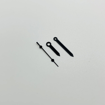 Set de ace de ceas pentru mișcări mecanice NH35/NH36/4R – ace de oră, minut și secundă; cutie 100 buc.; toamnă 2024