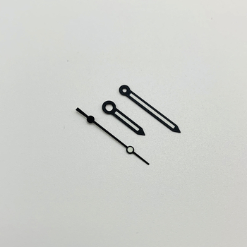 Set de ace de ceas pentru mișcări mecanice NH35/NH36/4R – ace de oră, minut și secundă; cutie 100 buc.; toamnă 2024