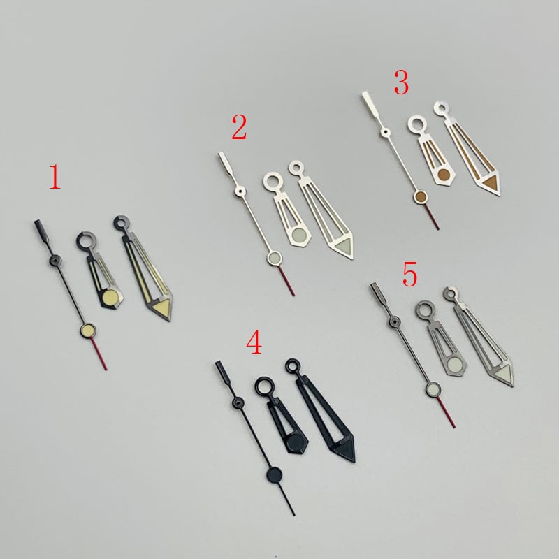 Laikrodžio rodyklės NH35/NH36 – luminescencinės, Seahorse 300 dizainas, tinkamos nardymo laikrodžiams