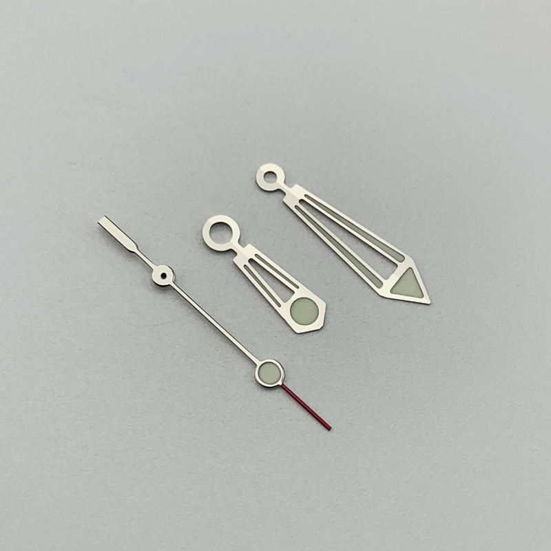 Laikrodžio rodyklės NH35/NH36 – luminescencinės, Seahorse 300 dizainas, tinkamos nardymo laikrodžiams