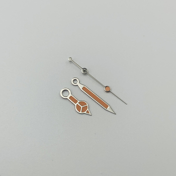 Mâini de ceas în stil Mercedes, din oțel inoxidabil, luminoase, compatibile cu mecanisme NH35/NH36