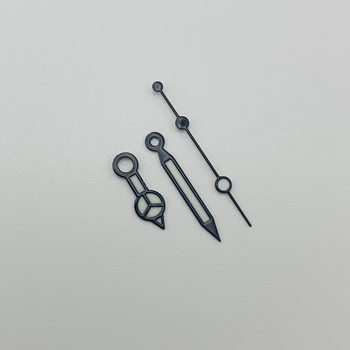 Mâini de ceas în stil Mercedes, din oțel inoxidabil, luminoase, compatibile cu mecanisme NH35/NH36