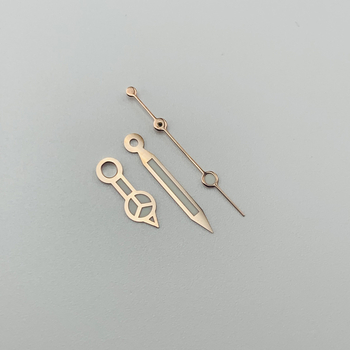 Mâini de ceas în stil Mercedes, din oțel inoxidabil, luminoase, compatibile cu mecanisme NH35/NH36