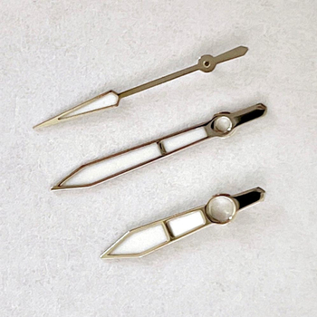 Set de ace NH35 cu trei ace luminoase, pentru mecanisme NH35/364R/7S