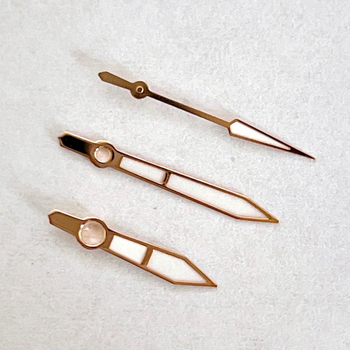 Set de ace NH35 cu trei ace luminoase, pentru mecanisme NH35/364R/7S