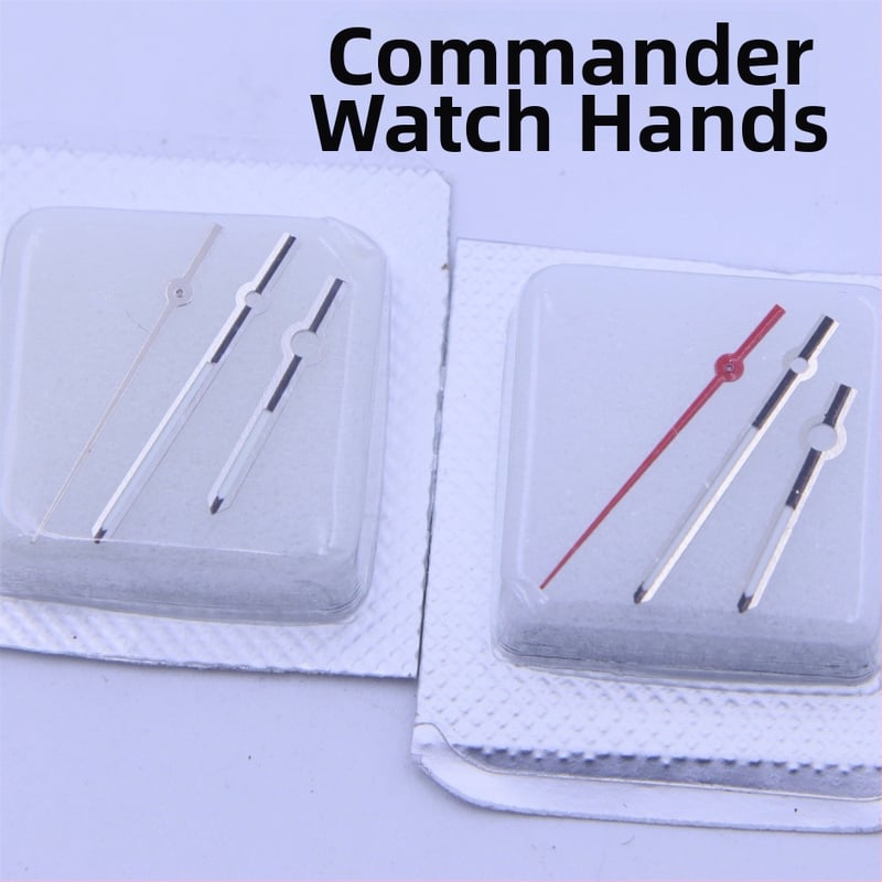 Set de ace de ceas înlocuibile pentru mecanismul 2836, trei ace luminoase (ora, minut și secundă)