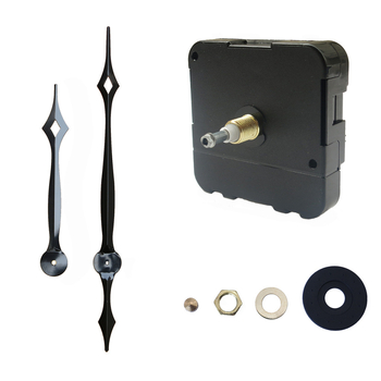 Кварцов часовников механизъм за стенен часовник, метален корпус, модерен минимализъм