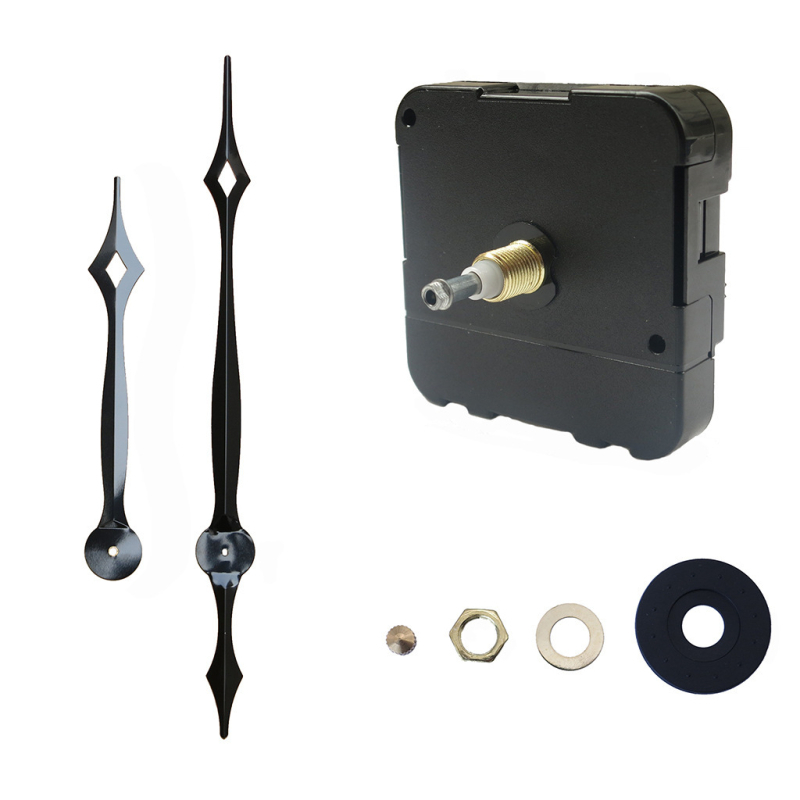 Кварцов часовников механизъм за стенен часовник, метален корпус, модерен минимализъм