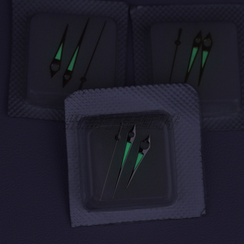 Ace luminoase pentru ceasuri, cu trei ace, pentru mecanisme NH35/NH36