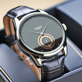 Muški kvarcni sat SL68; analogni prikaz; kućište od legure; remen od umjetne kože; dnevna vodootpornost.