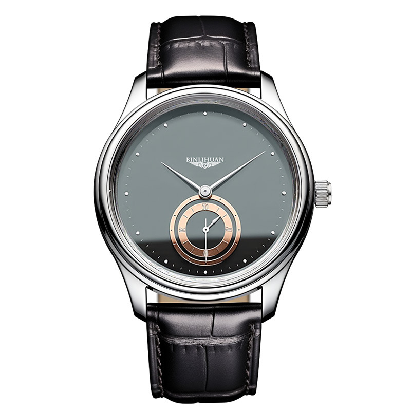 Muški kvarcni sat SL68; analogni prikaz; kućište od legure; remen od umjetne kože; dnevna vodootpornost.