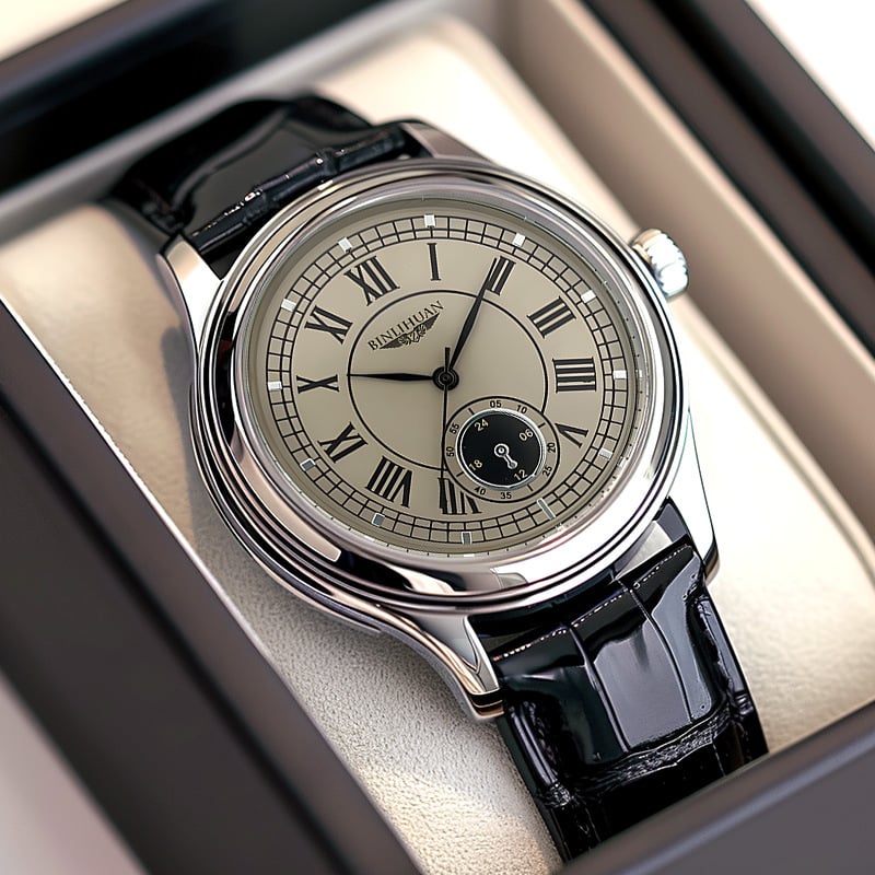 Muški kvarcni sat, SL68 mehanizam, analogni zaslon, vodootporan za cijeli život, kućište od legure