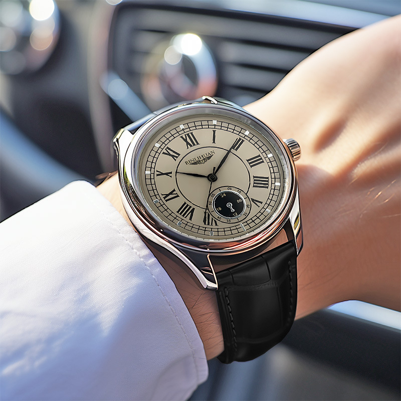 Muški kvarcni sat, SL68 mehanizam, analogni zaslon, vodootporan za cijeli život, kućište od legure