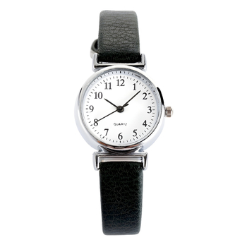 Ženski kvarcni sat za ispite, 40 mm brojčanik, svjetsko vrijeme, vodootporan 30 m, umjetna koža kaiš, kućište od zlitine