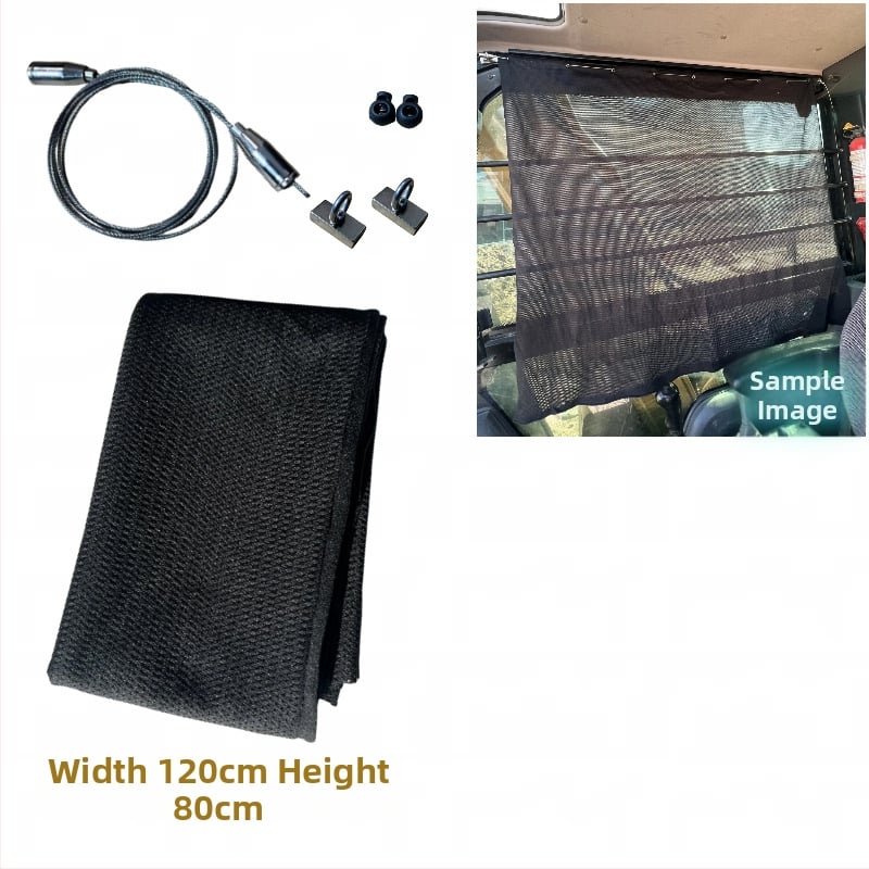 Ekskavaatori kabiini päikesekaitse - alumiiniumfoolium, riputatav, magnetiline kinnitus, universaalne ühilduvus