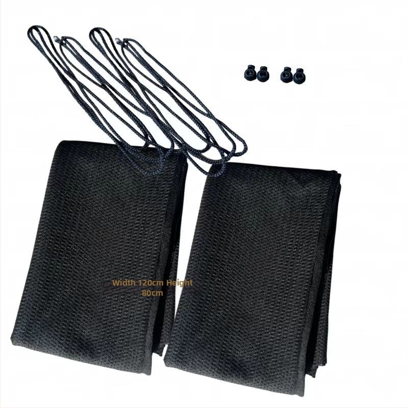 Ekskavaatori kabiini päikesekaitse - alumiiniumfoolium, riputatav, magnetiline kinnitus, universaalne ühilduvus