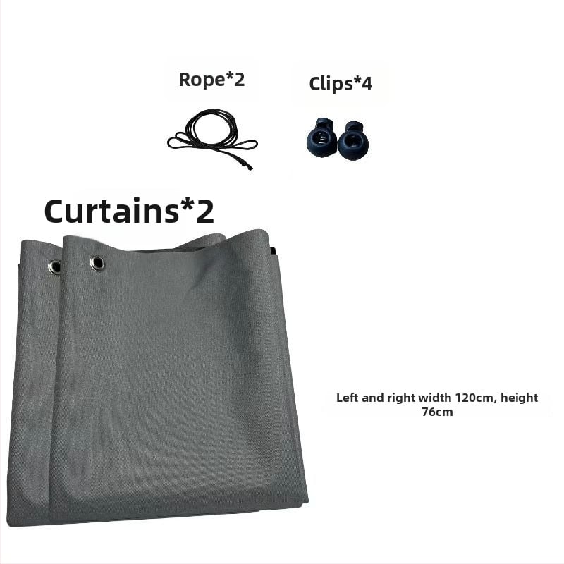 Ekskavaatori kabiini päikesekaitse - alumiiniumfoolium, riputatav, magnetiline kinnitus, universaalne ühilduvus