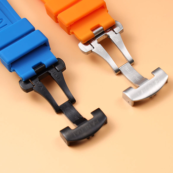 Gumeni kaiš Panerai PAM441/359/312/616 s leptir kopčom i pin kopčom