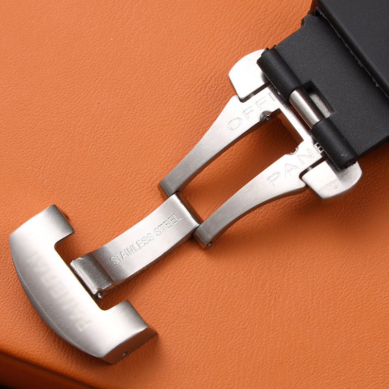 Gumeni kaiš Panerai PAM441/359/312/616 s leptir kopčom i pin kopčom