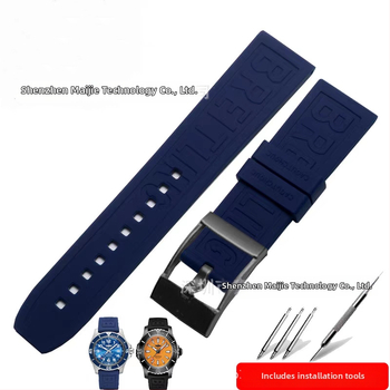 Silikónový remienok na hodinky pre Breitling Avenger Ocean, všestranný štýl, uvedený na jar 2024.