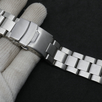 LONGSEN/Wave Morning nehrđajući čelični remen za Seiko SKX007/009 — ronilački narukvica s pet povezanih dijelova, 1 kom