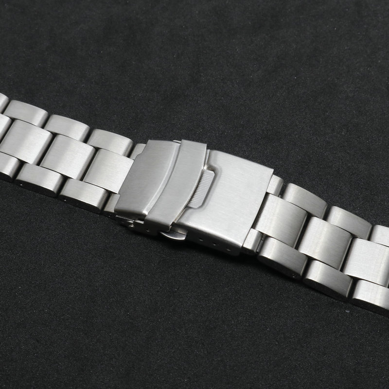 LONGSEN/Wave Morning nehrđajući čelični remen za Seiko SKX007/009 — ronilački narukvica s pet povezanih dijelova, 1 kom