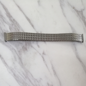 Bratara pentru ceas din oțel inoxidabil, elastică și telescopică; Material: oțel inoxidabil; Design: elastic/telescopic; An/Sezon: Vara 2021; Import: Nu
