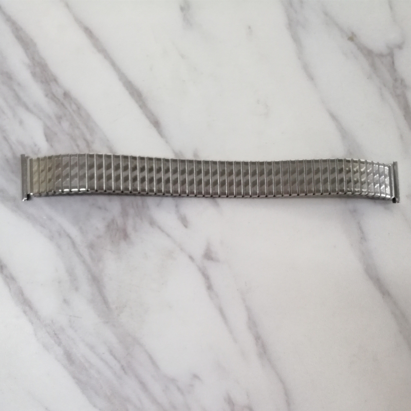 Bratara pentru ceas din oțel inoxidabil, elastică și telescopică; Material: oțel inoxidabil; Design: elastic/telescopic; An/Sezon: Vara 2021; Import: Nu