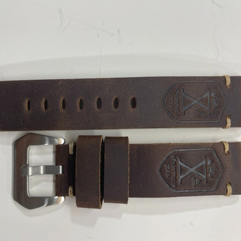 Brățară de ceas din piele Crazy Horse – fără marcă, universală pentru ceasuri de mână și ceasuri inteligente