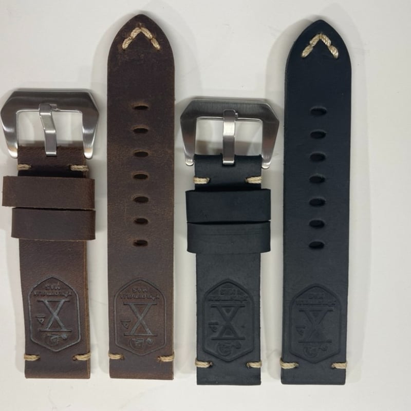 Brățară de ceas din piele Crazy Horse – fără marcă, universală pentru ceasuri de mână și ceasuri inteligente