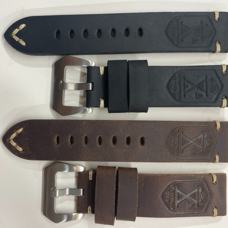 Brățară de ceas din piele Crazy Horse – fără marcă, universală pentru ceasuri de mână și ceasuri inteligente