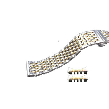 Jiuzhu curea de ceas din oțel inoxidabil, închizătoare tip fluture, construcție solidă, model Jiuzhu, stil casual versatil