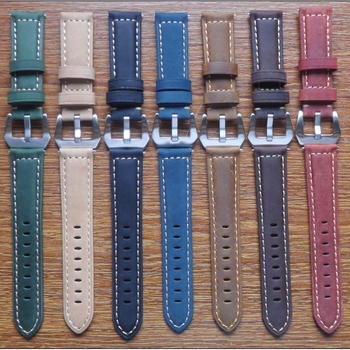 Kaiš za sat od prave kože, Crazy Horse mat tekstura, dvostrani, brzo otpuštanje, kompatibilan sa Samsung S3