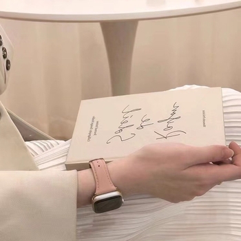 Λουράκι Apple Watch με κλείσιμο-πεταλούδα, σειρά iWatch 5436 SE 7, από γνήσιο δέρμα, βελγική μάρκα, άνοιξη 2024, στυλ μόδας για καθημερινή μετακίνηση