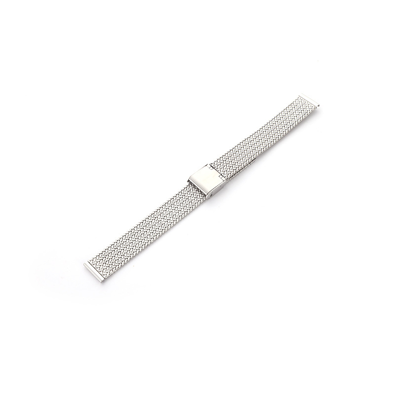 Kaiš za sat od nehrđajućeg čelika s Herringbone mrežastim uzorkom 304 nehrđajući čelik svestrani stil zimsko izdanje 2023