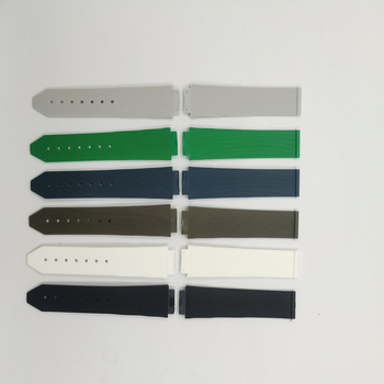 Remen za sat od gume, kompatibilan s Hengbao Big Bang Fusion serijom, unisex, minimalistički stil (guma, minimalistički stil, unisex)