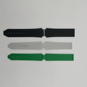 Remen za sat od gume, kompatibilan s Hengbao Big Bang Fusion serijom, unisex, minimalistički stil (guma, minimalistički stil, unisex)
