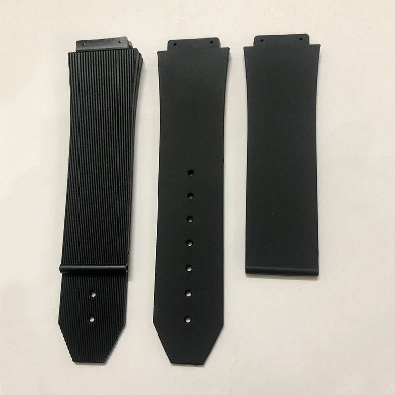 Remen za sat od gume, kompatibilan s Hengbao Big Bang Fusion serijom, unisex, minimalistički stil (guma, minimalistički stil, unisex)